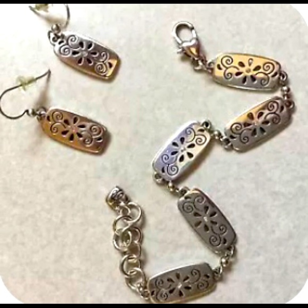 Brighton set: Necklace, bracelet and earrings